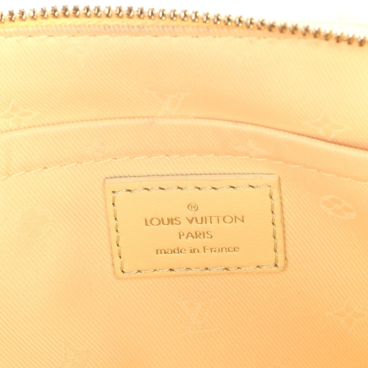 Calfskin Bubblegram Alma BB  Banana