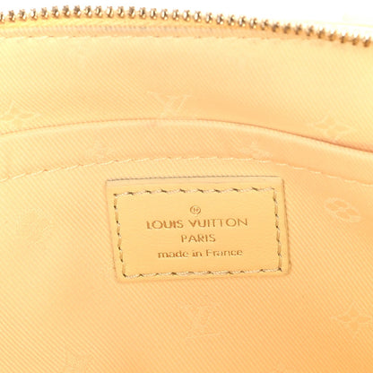 Louis Vuitton Calfskin Bubblegram Alma BB  Banana 5 of 8