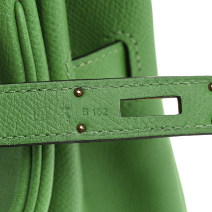 Hermes Epsom Birkin 30 Bambou 7 of 13