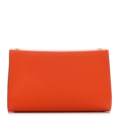 Hermes Chèvre Mysore Karo GM Orange 1 of 8