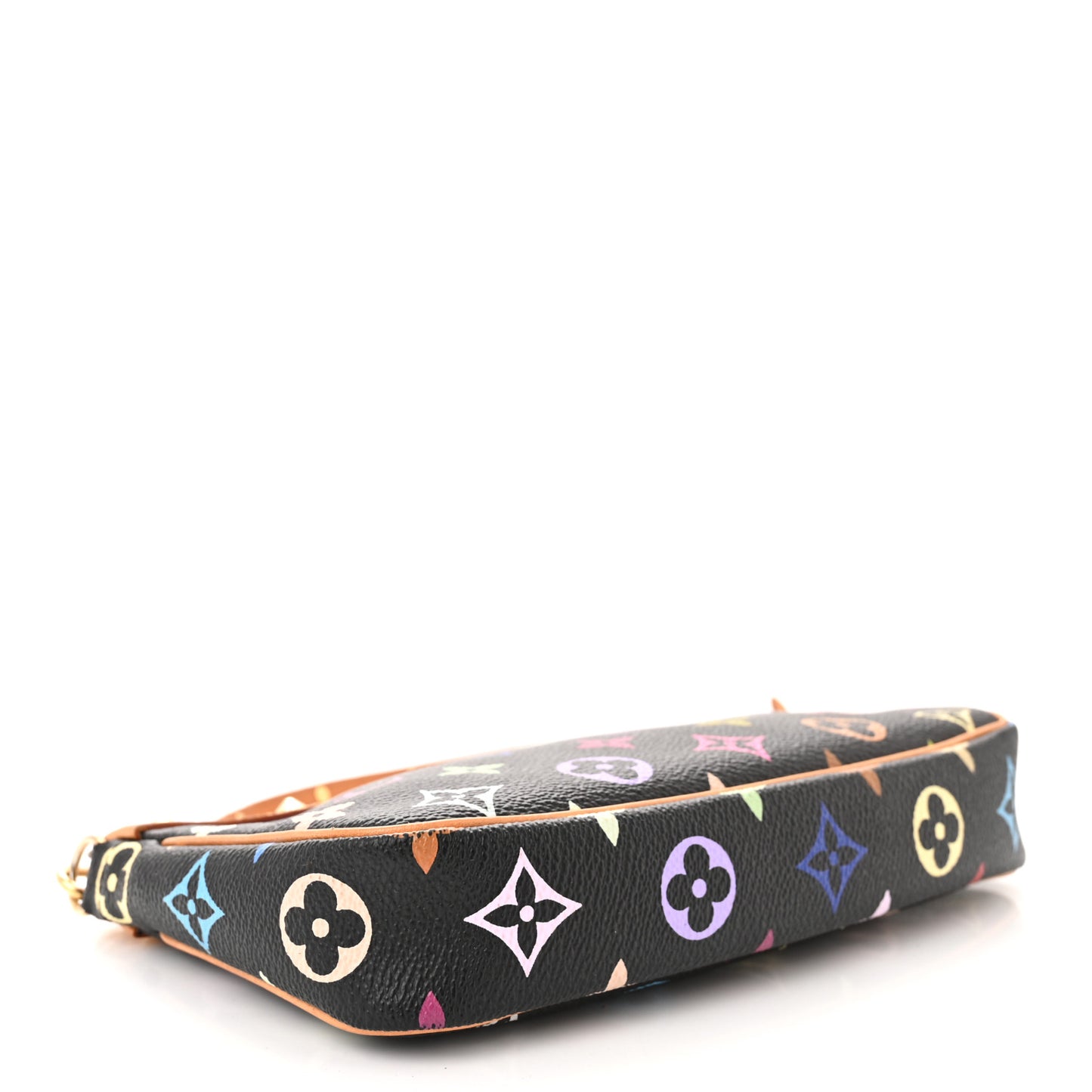 Monogram Multicolor Pochette Accessories Black