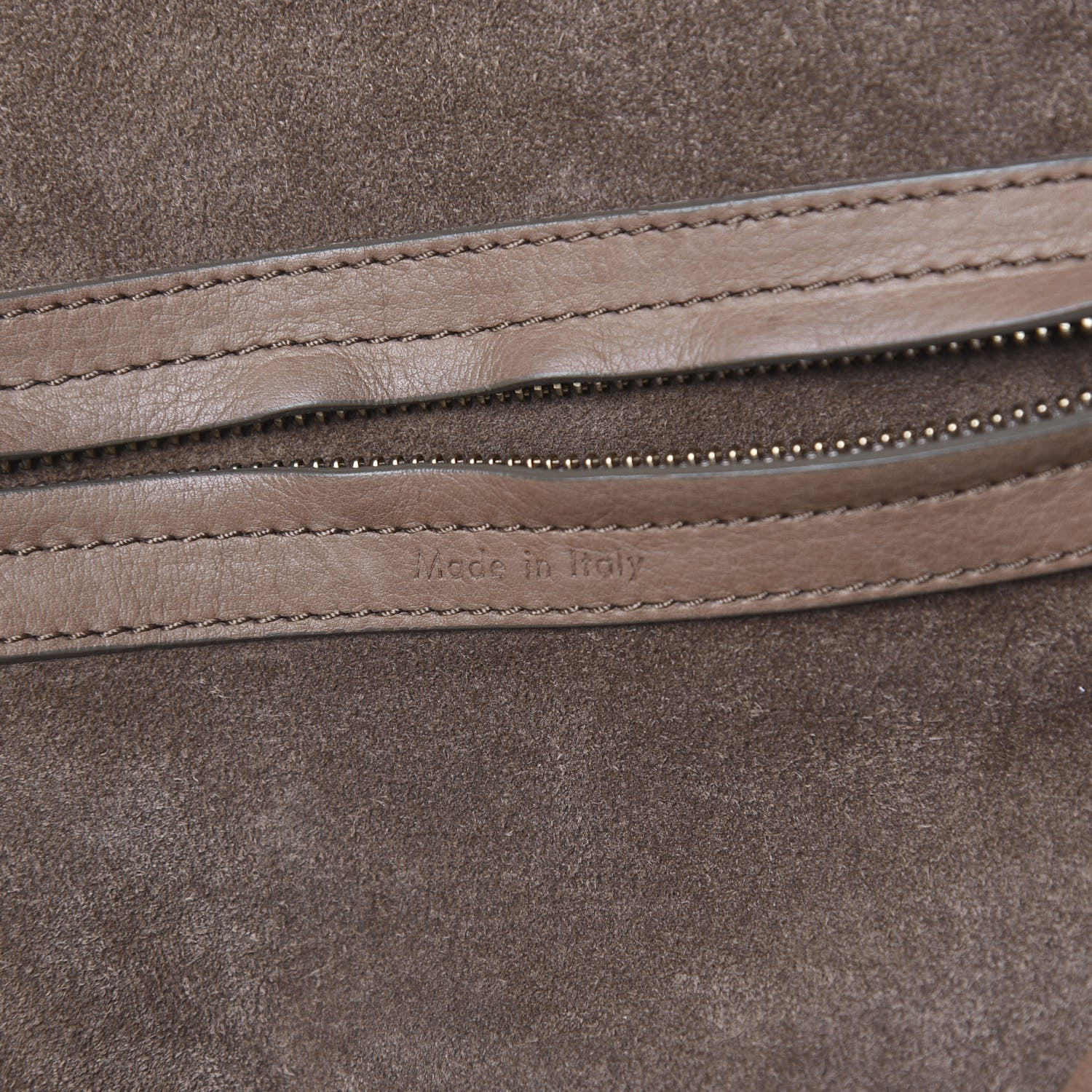 Celine Supple Calfskin Medium Phantom Luggage Taupe 8 of 23