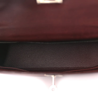 Hermes Evergrain Kelly Retourne 32 Havane 4 of 9
