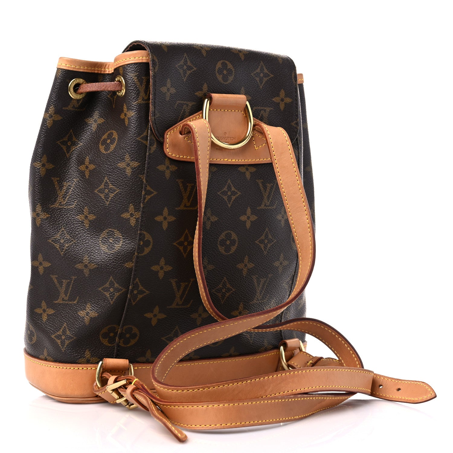 Louis Vuitton Monogram Montsouris MM Backpack 3 of 17