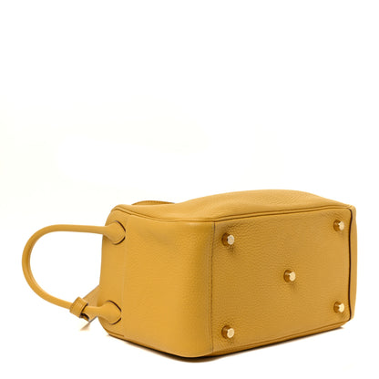 Hermes Taurillon Clemence Lindy 26 Jaune Ambre 3 of 12