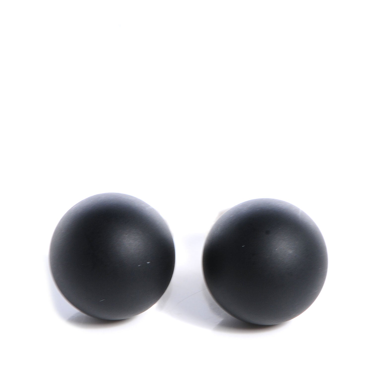 Christian Dior Mise En Dior Tribal Earrings Matte Black 1 of 5