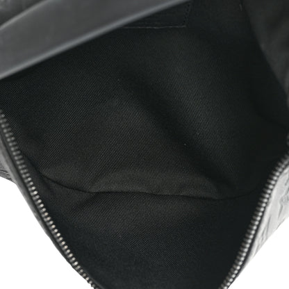 Louis Vuitton Calfskin Monogram Shadow Discovery Bumbag Black 5 of 11
