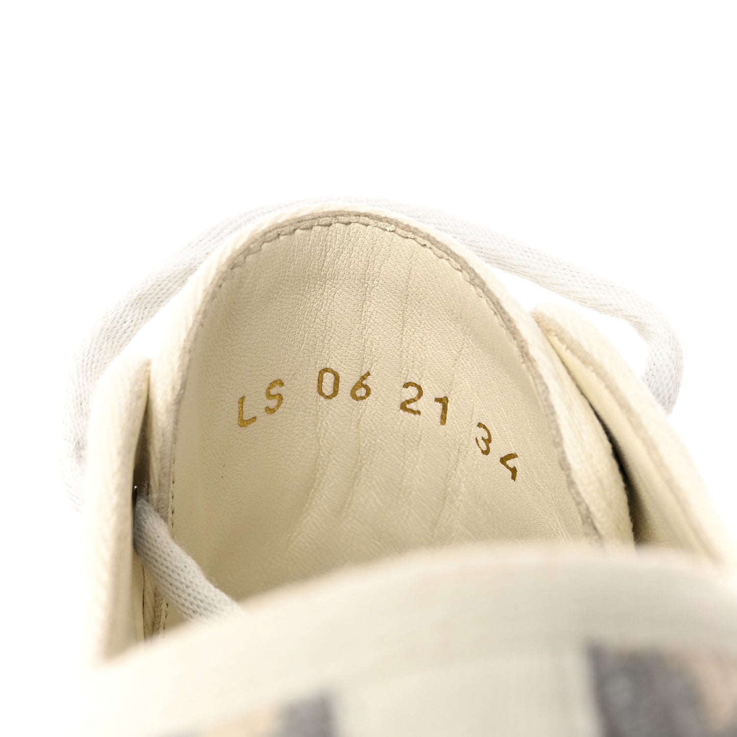 Canvas Oblique Walk'N'Dior Low Top Sneakers 34 Grey Stone