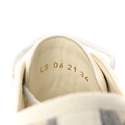 Christian Dior Canvas Oblique Walk'N'Dior Low Top Sneakers 34 Grey Stone 8 of 8