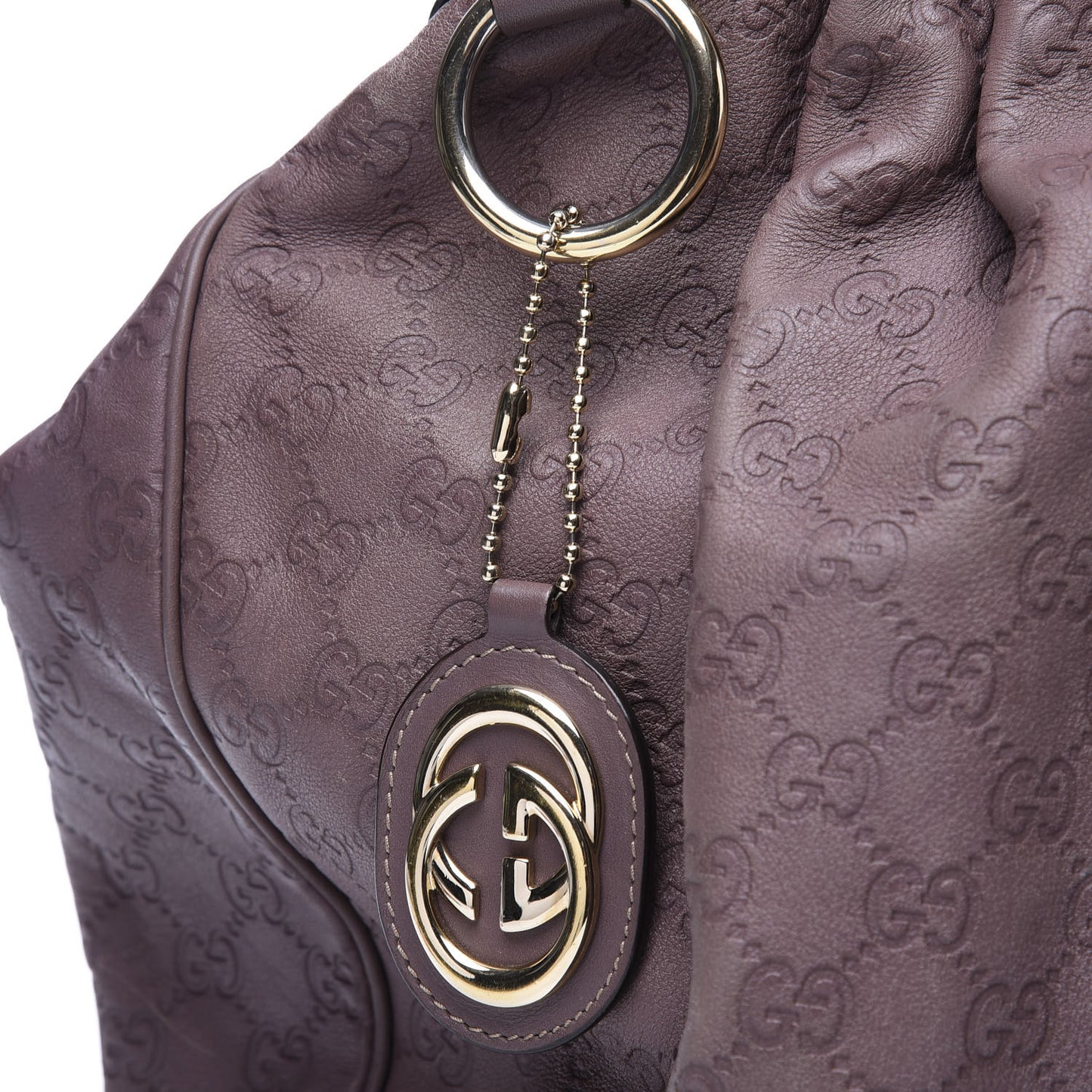 Guccissima Large Sukey Tote Mauve