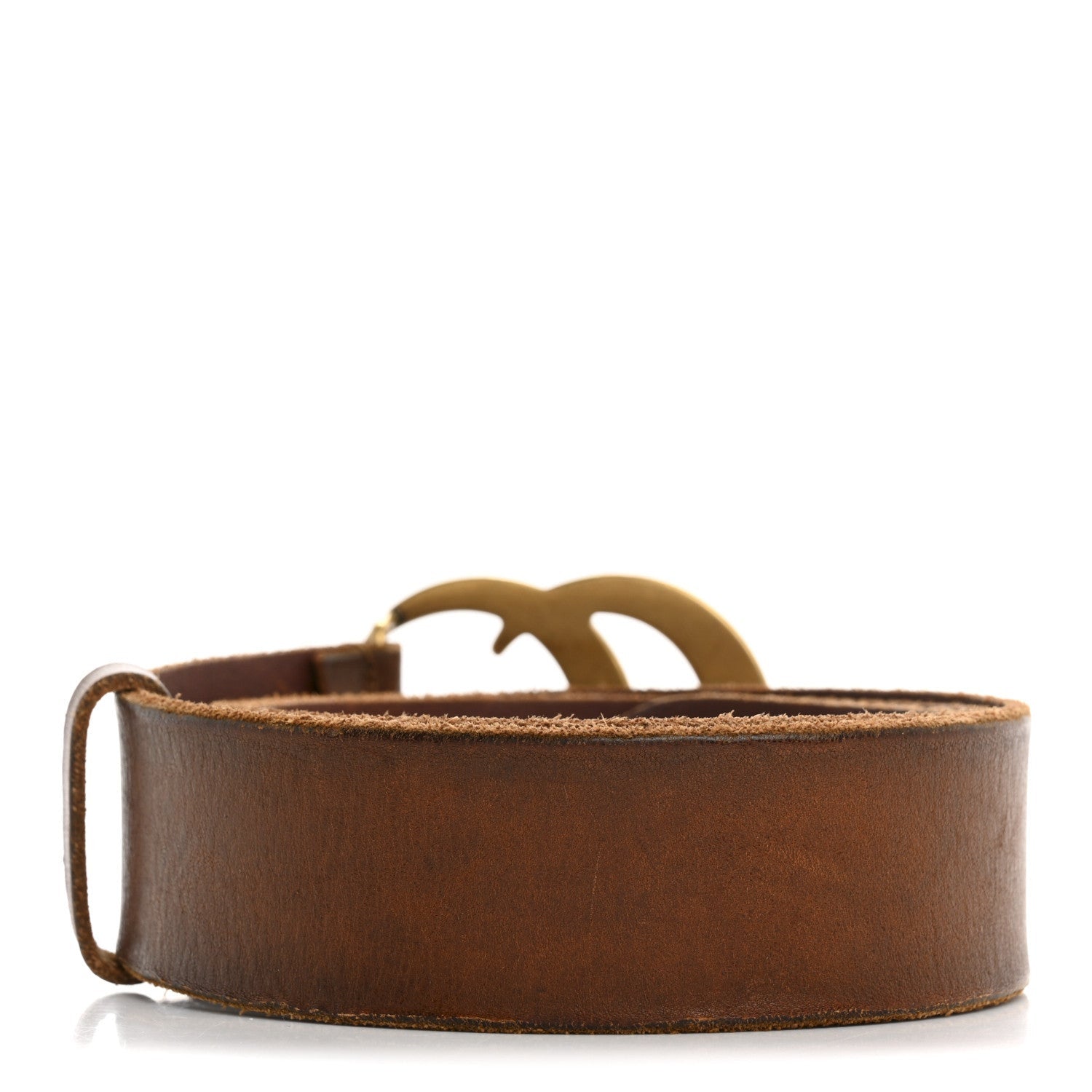 Gucci Faded Calfskin Double G 40mm Belt 90 36 Cuir 2 of 7