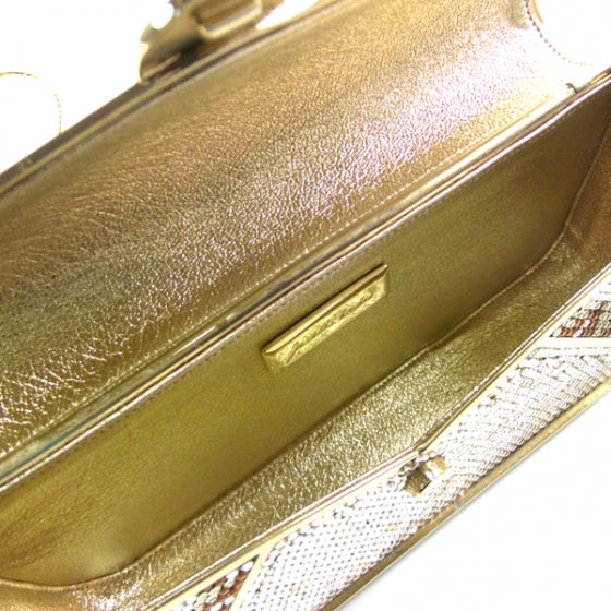 Swarovski Crystal Envelope Minaudiere Clutch