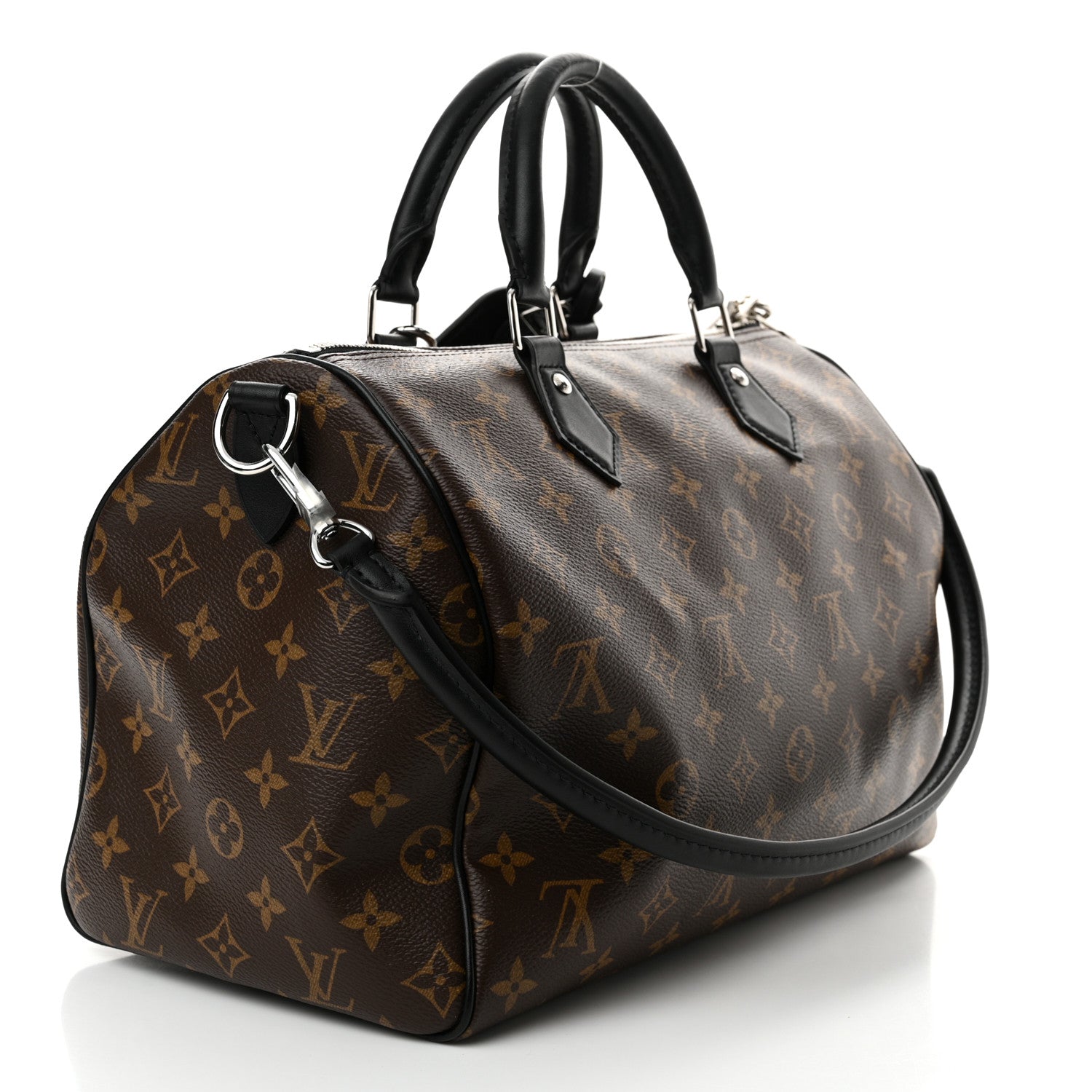 Louis Vuitton Monogram Speedy Soft 30 Dark 3 of 8