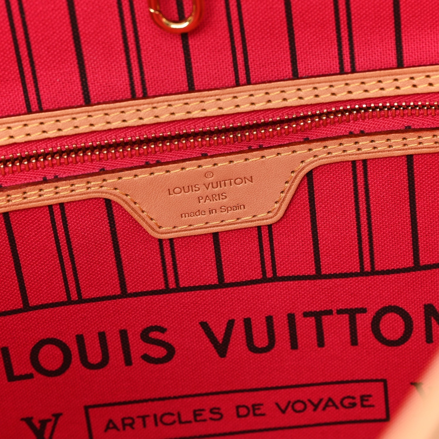 Louis Vuitton Monogram Bay Neverfull MM Rose Ballerine Poppy 7 of 7