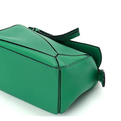 Loewe Calfskin Mini Puzzle Bag Jungle Green 8 of 8