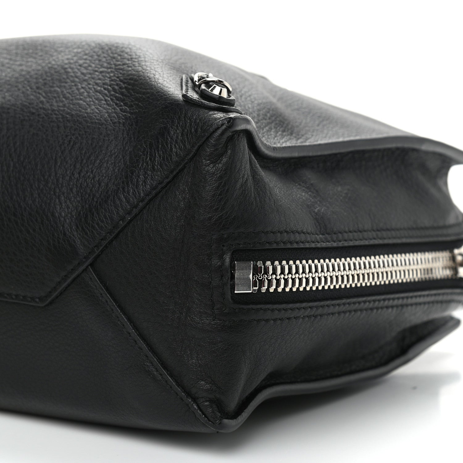 Balenciaga Veau Papier A6 Zip Around Tote Black 10 of 12