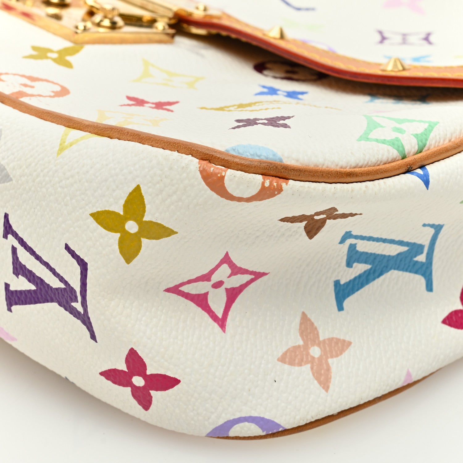 Louis Vuitton Monogram Multicolor Sologne White 8 of 9