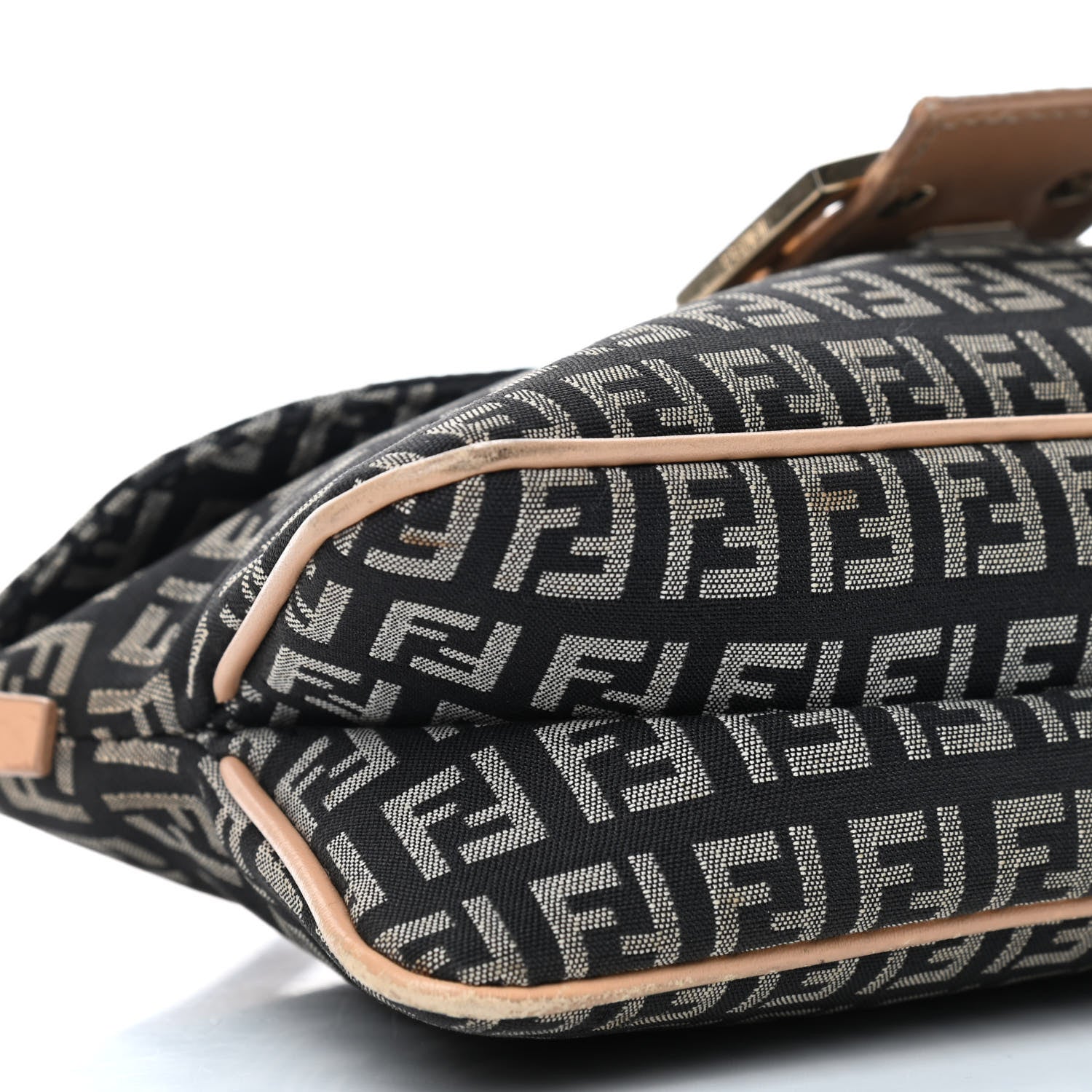 Fendi Zucchino Baguette Tan 11 of 12