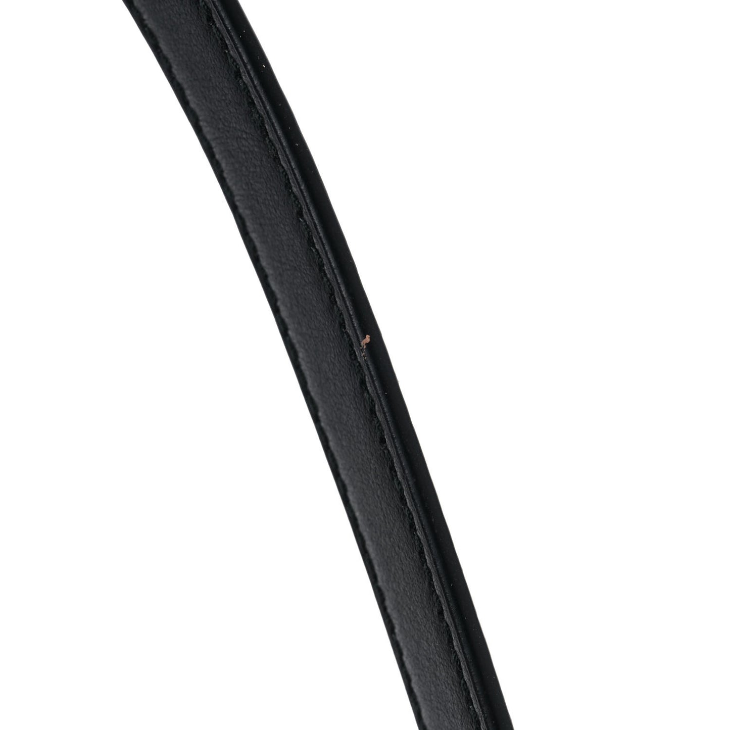 Calfskin Matelasse Mini GG Marmont Chain Shoulder Bag Black