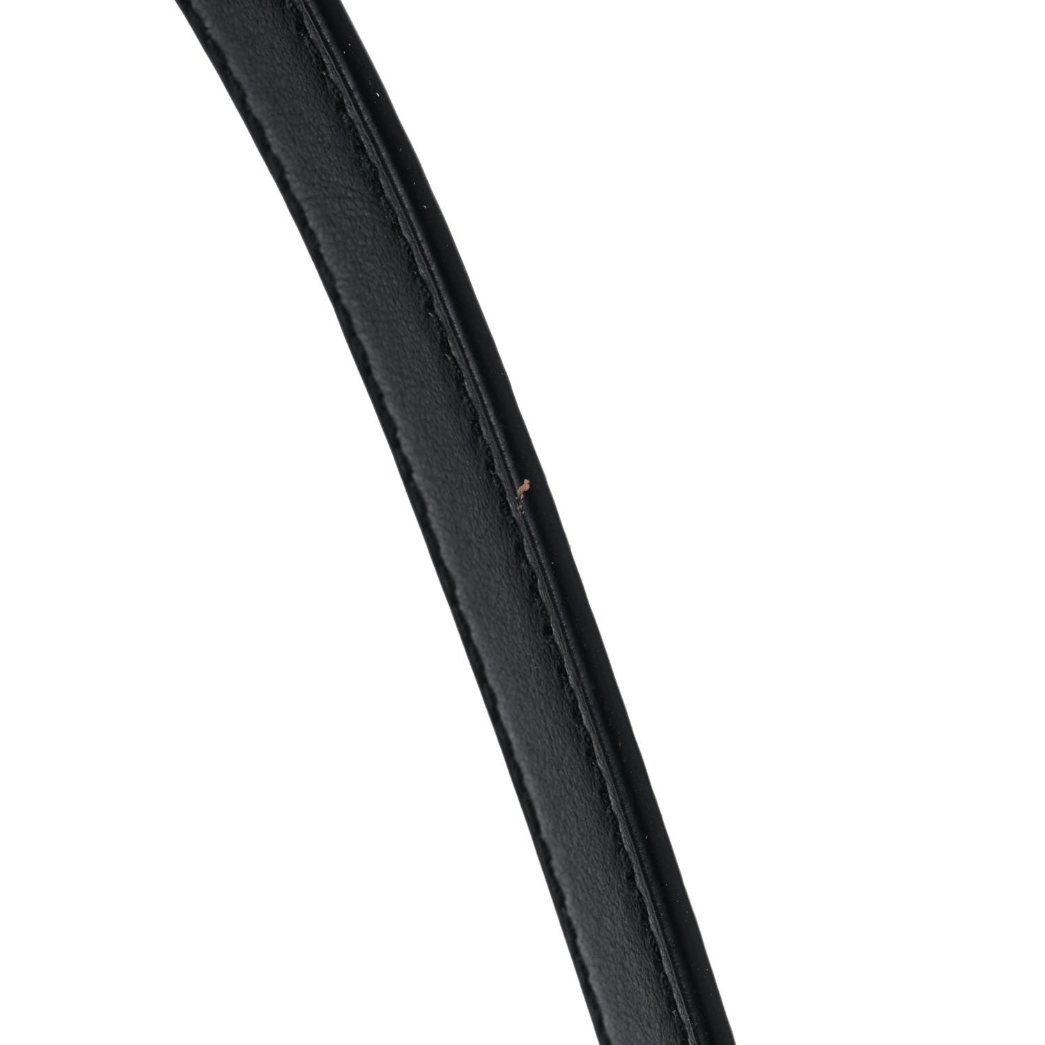 Gucci Calfskin Matelasse Mini GG Marmont Chain Shoulder Bag Black 15 of 17