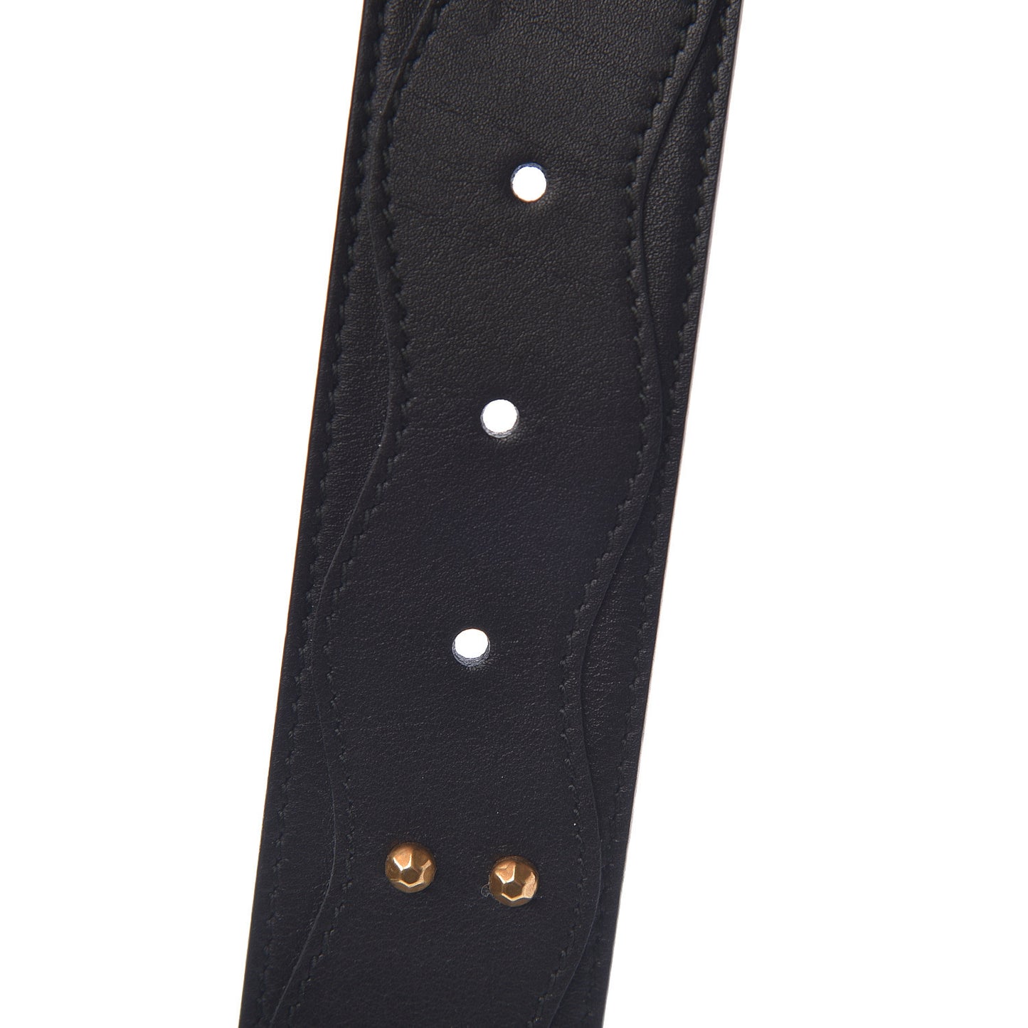 Calfskin Studded Marmont Belt 90 36 Black