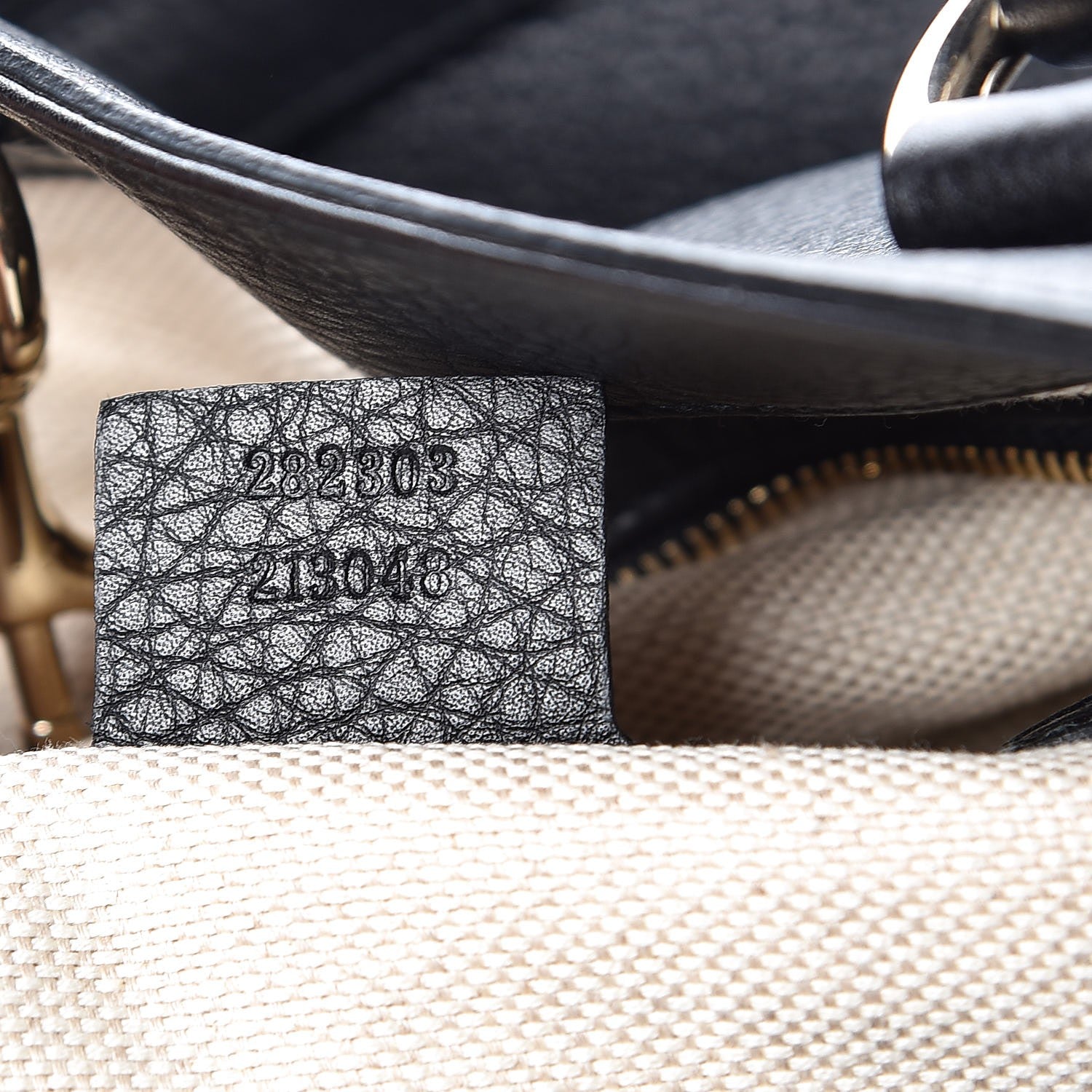 Gucci Cellarius Calfskin Large Soho Working Tote Black 7 of 10