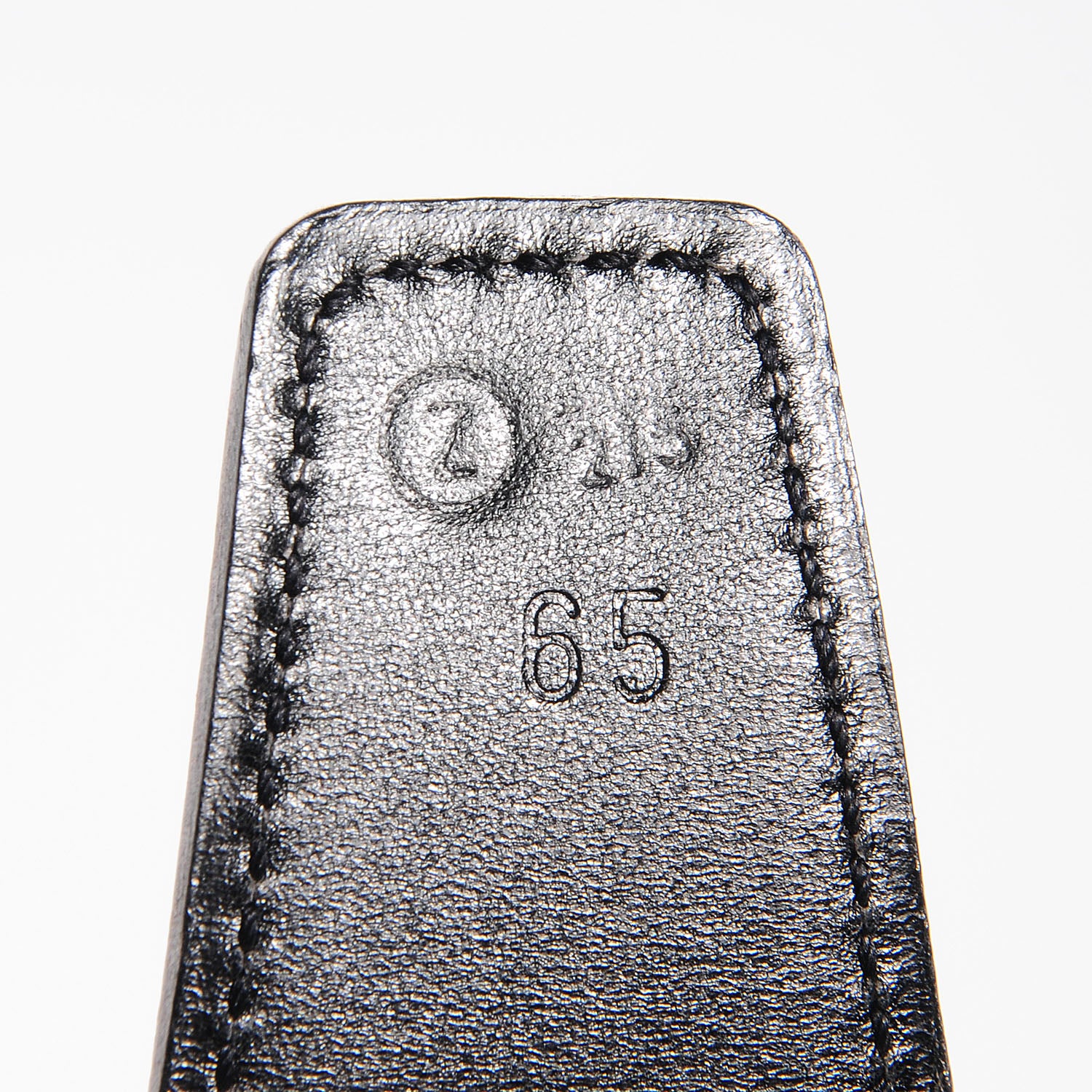 Hermes Box Courchevel Reversible Horsebit H 32mm Belt Noir Gold 85 4 of 5