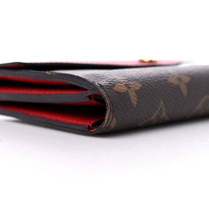 Louis Vuitton Monogram Pallas Compact Wallet Cherry 8 of 15