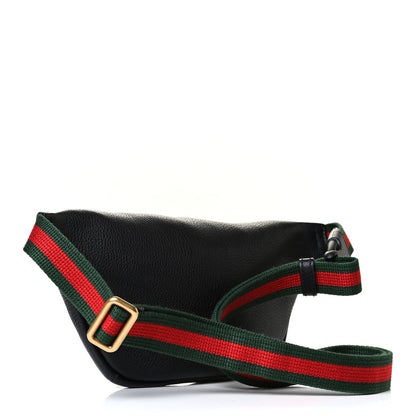 Gucci Grained Calfskin Small Logo Belt Bag Black 2 of 7