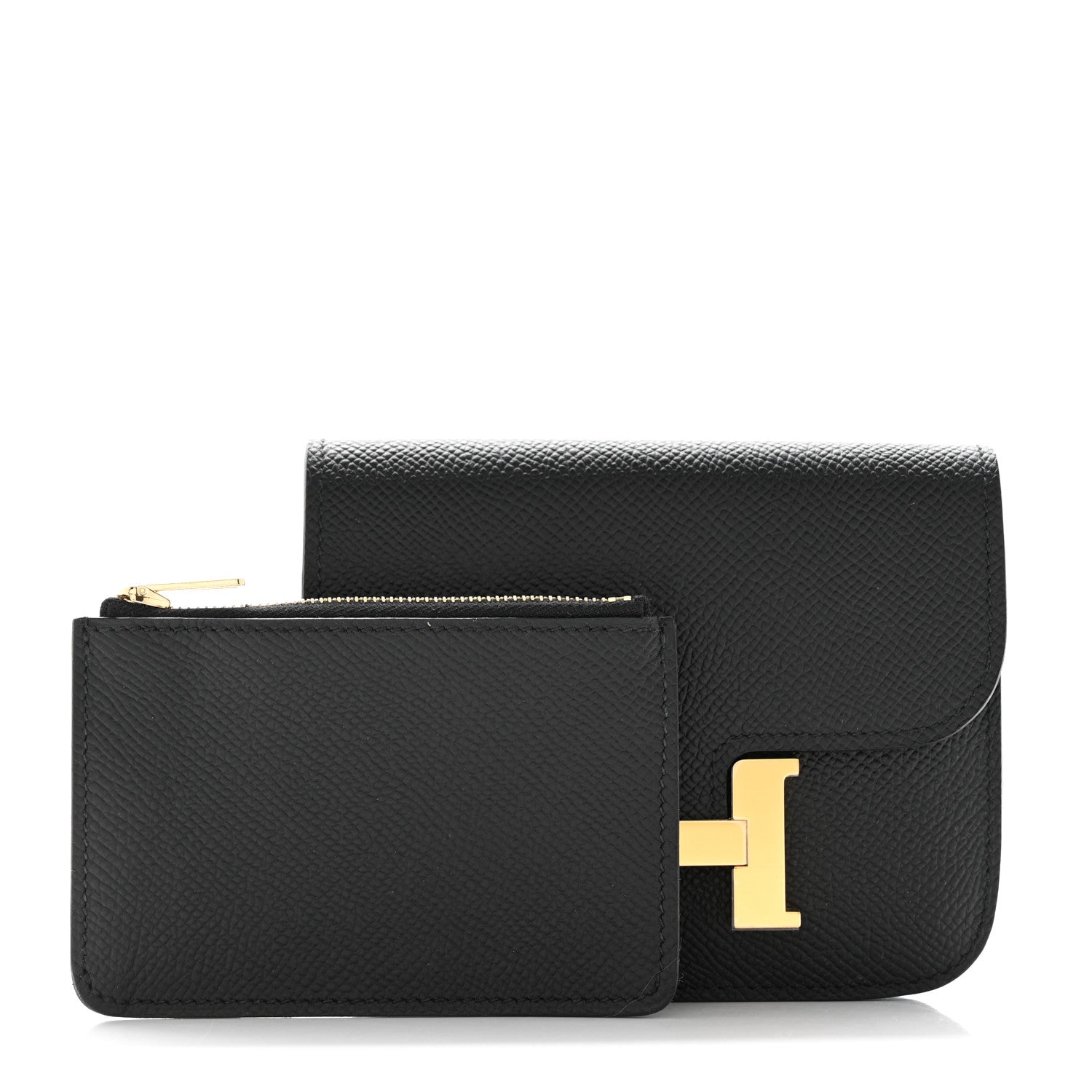 Hermes Epsom Constance Slim Wallet Black 1 of 9