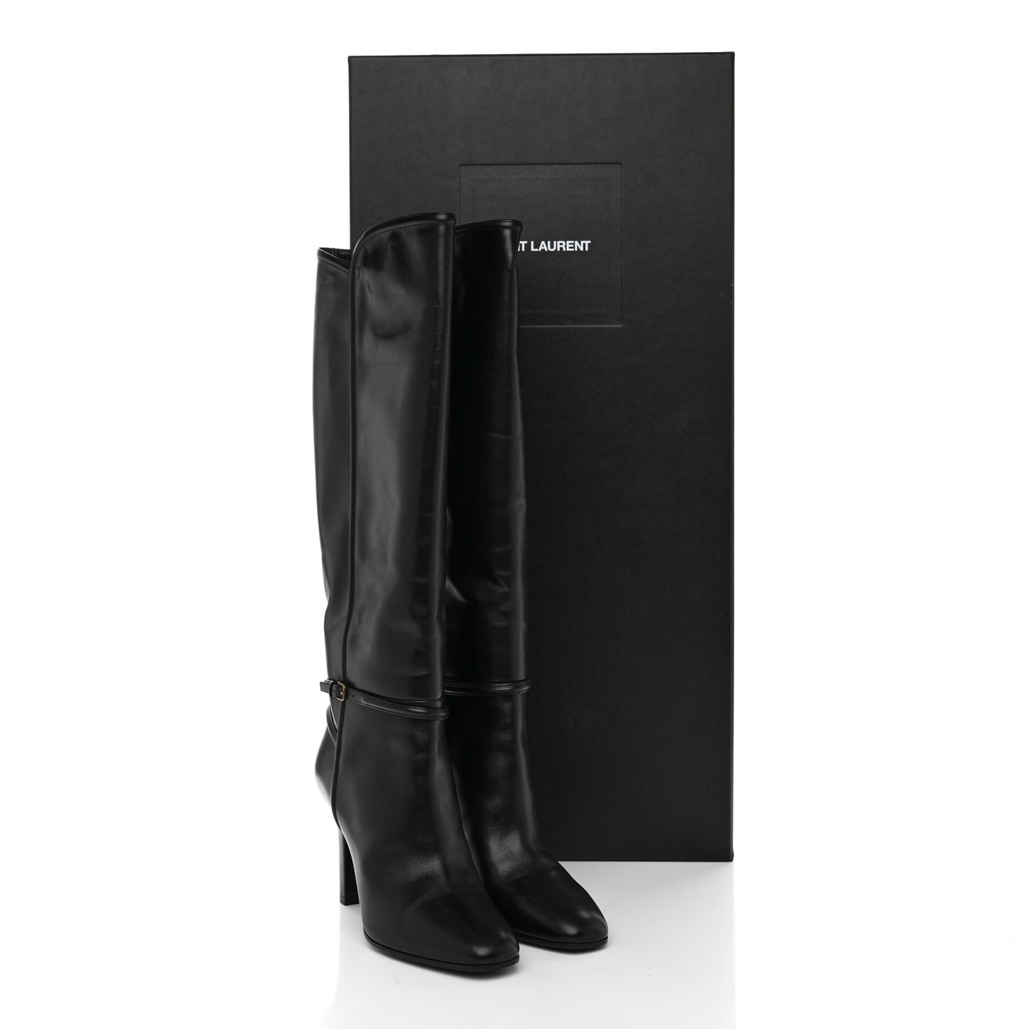 Jane 90 Knee High Boots 40 Black
