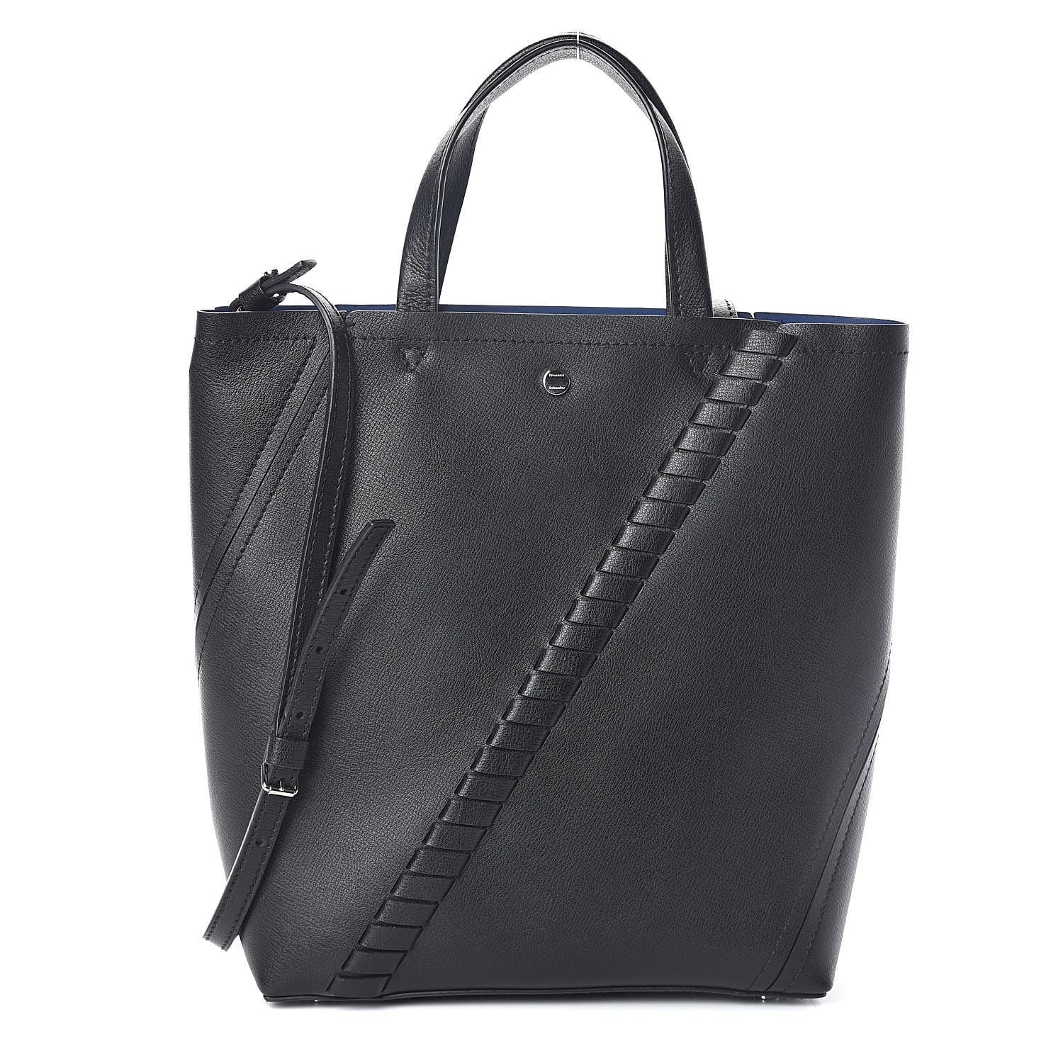 Proenza Schouler Calfskin Hex Tote Black 1 of 9
