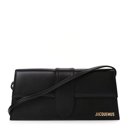 Jacquemus Smooth Calfskin Le Grand Bambino Long Black 1 of 8