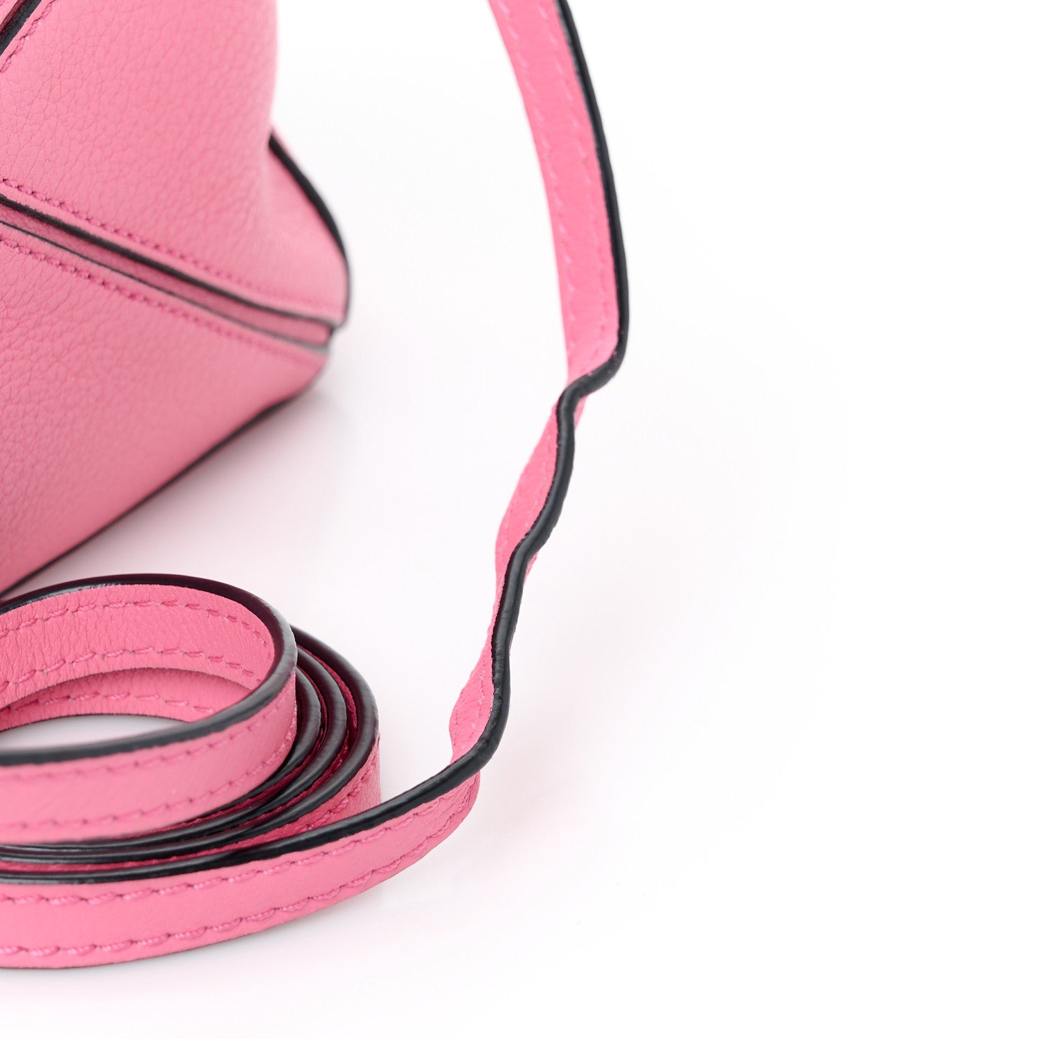 Loewe Calfskin Mini Puzzle Bag Wild Rose 12 of 12