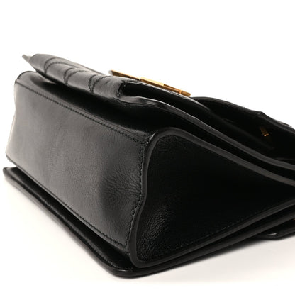 Givenchy Goatskin Quilted Small GV3 Shoulder Bag  Black 7 of 8