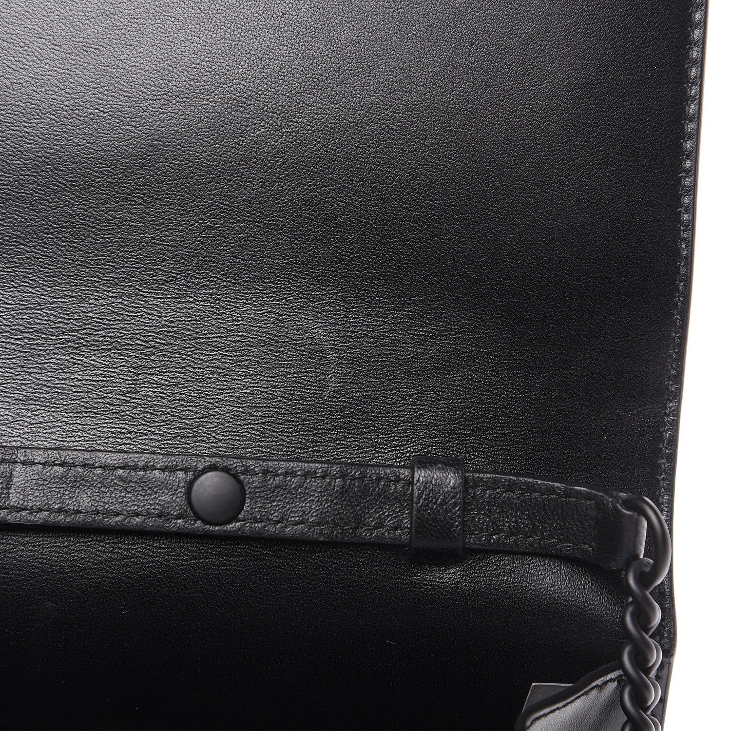 Balenciaga Smooth Calfskin B Wallet on Chain Black 9 of 10