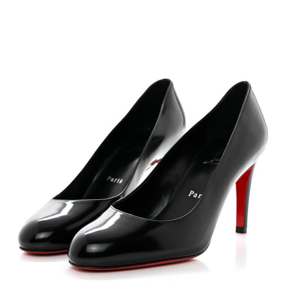 Christian Louboutin Patent Fifi 85 Pumps 37.5 Black 3 of 7
