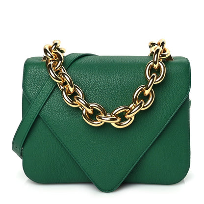 Bottega Veneta Calfskin Mount Envelope Bag Jungle 1 of 8