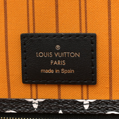 Louis Vuitton Monogram Giant Jungle Neverfull MM Black 7 of 10