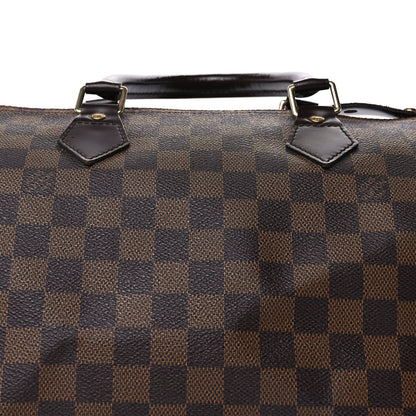 Louis Vuitton Damier Ebene Speedy 30 7 of 9