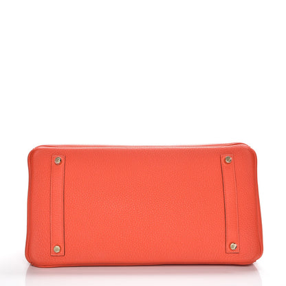 Hermes Togo Birkin 35 Capucine 6 of 27