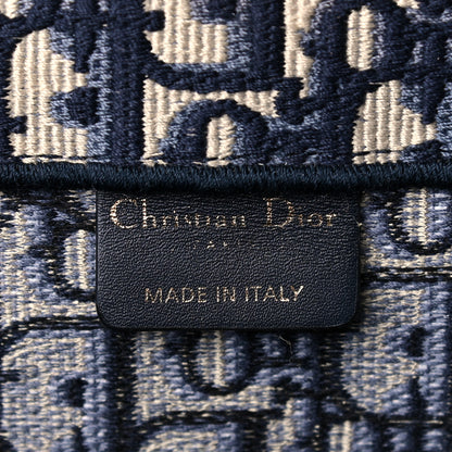 Christian Dior Oblique Catherine Tote Blue 9 of 16