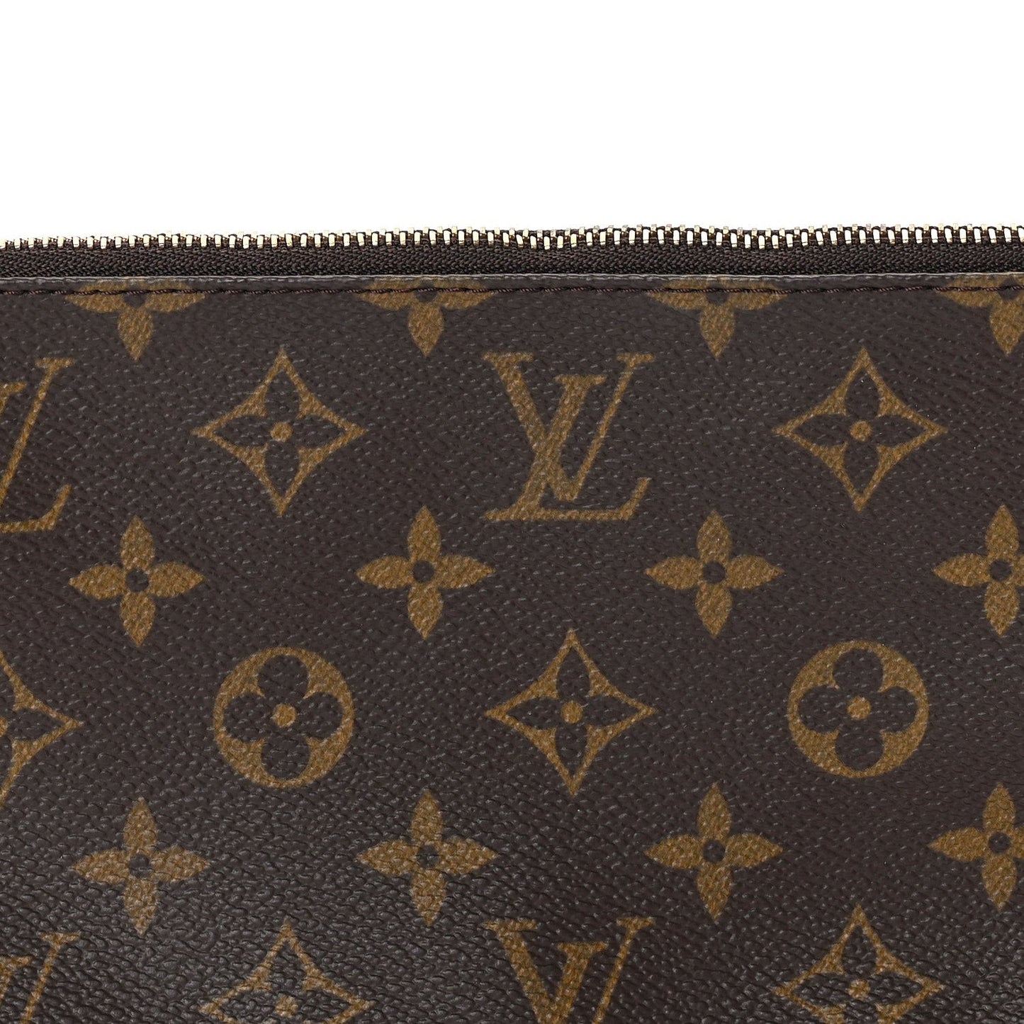 Monogram Pochette Accessories Brown
