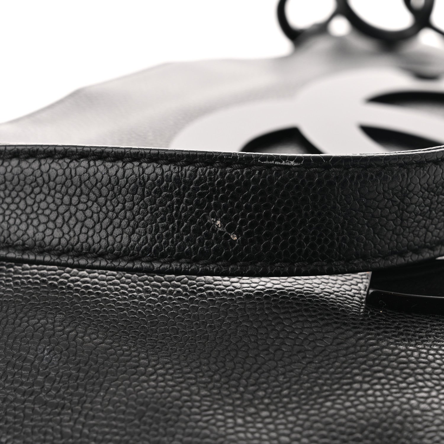 Chanel Caviar Bekko Chain Tote Black 12 of 13