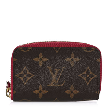 Louis Vuitton Monogram Zippy Multicartes Fuchsia 1 of 9
