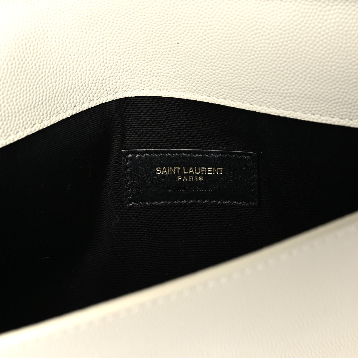 Saint Laurent Grain De Poudre Uptown Pouch Crema Soft 5 of 6
