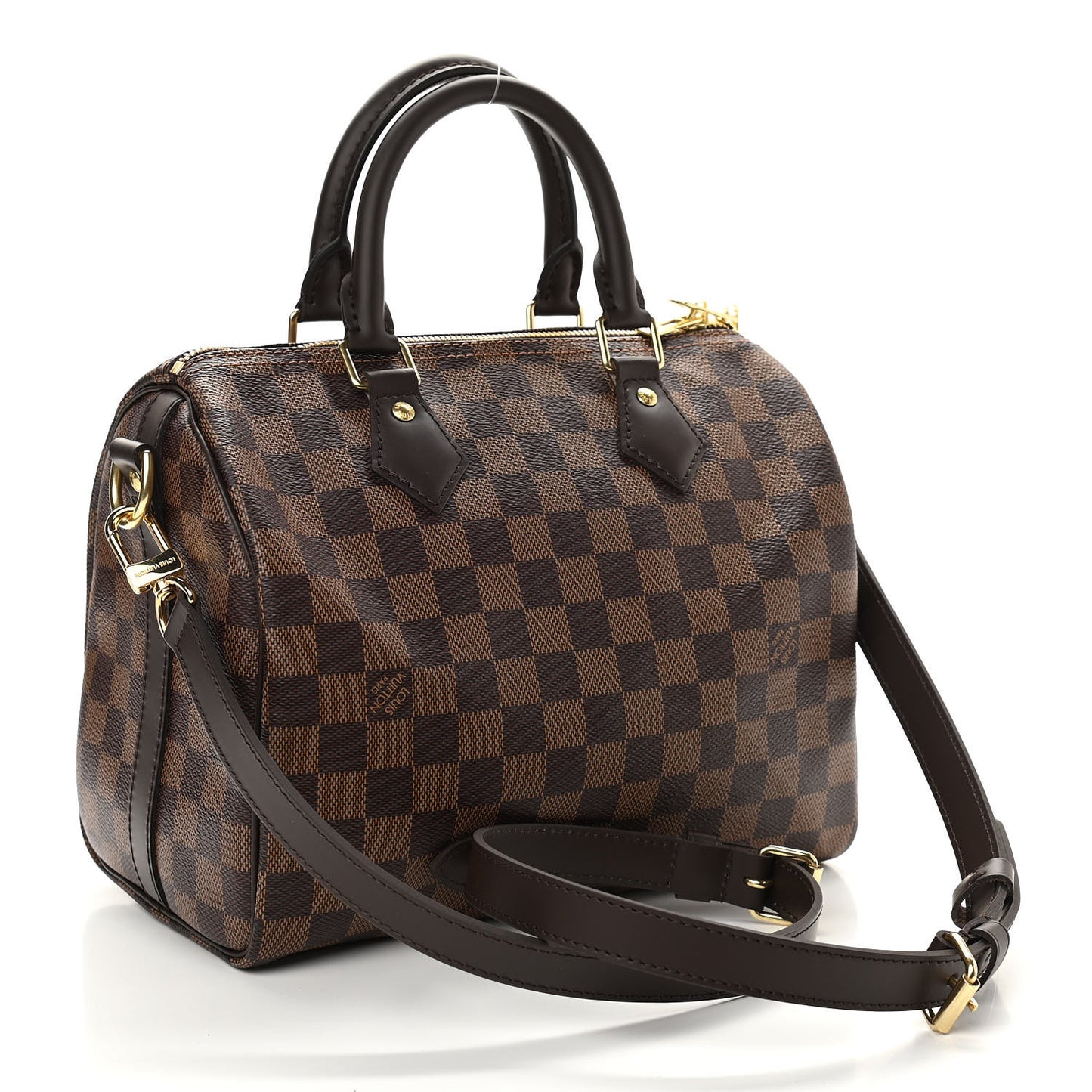Damier Ebene Speedy Bandouliere 25