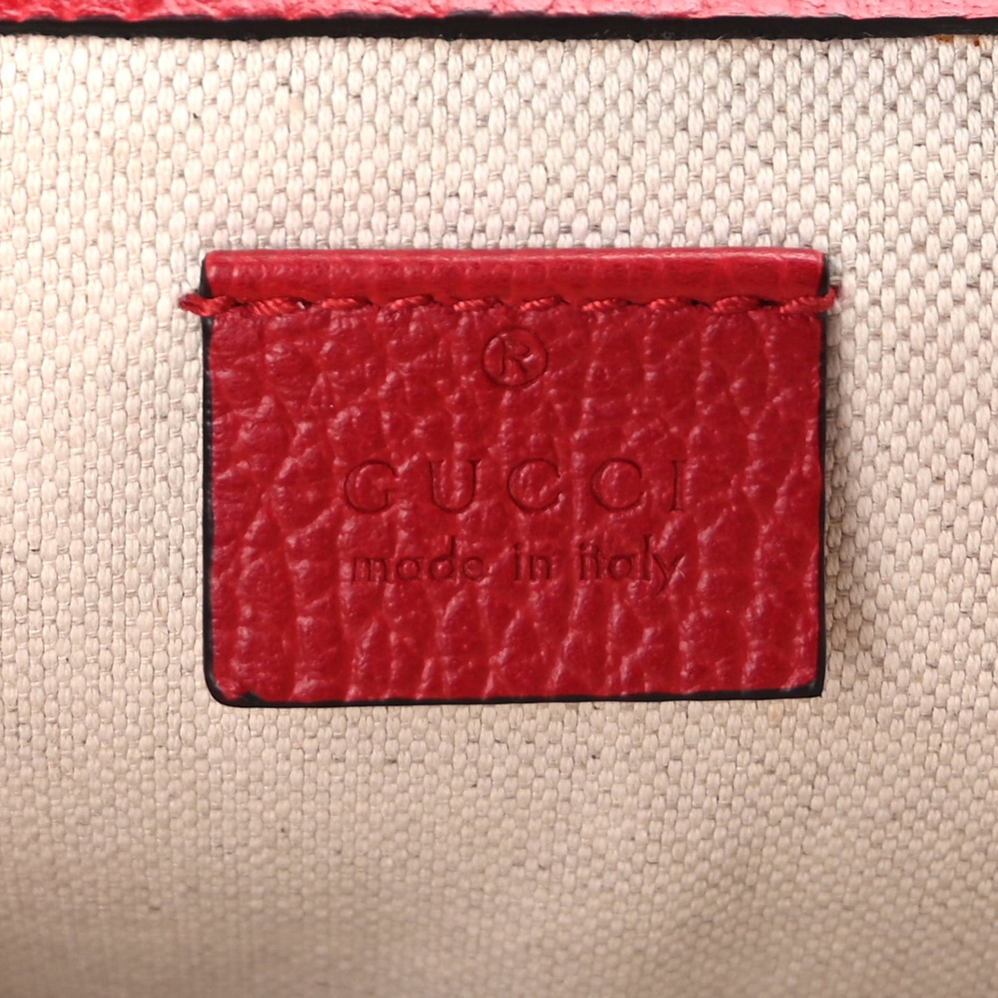 Dollar Calfskin Swarovski Crystal Small Dionysus Shoulder Bag  Hibiscus Red