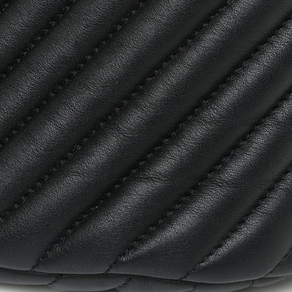 Chanel Calfskin Chevron Quilted Small Urban Spirit Backpack Black 11 of 14