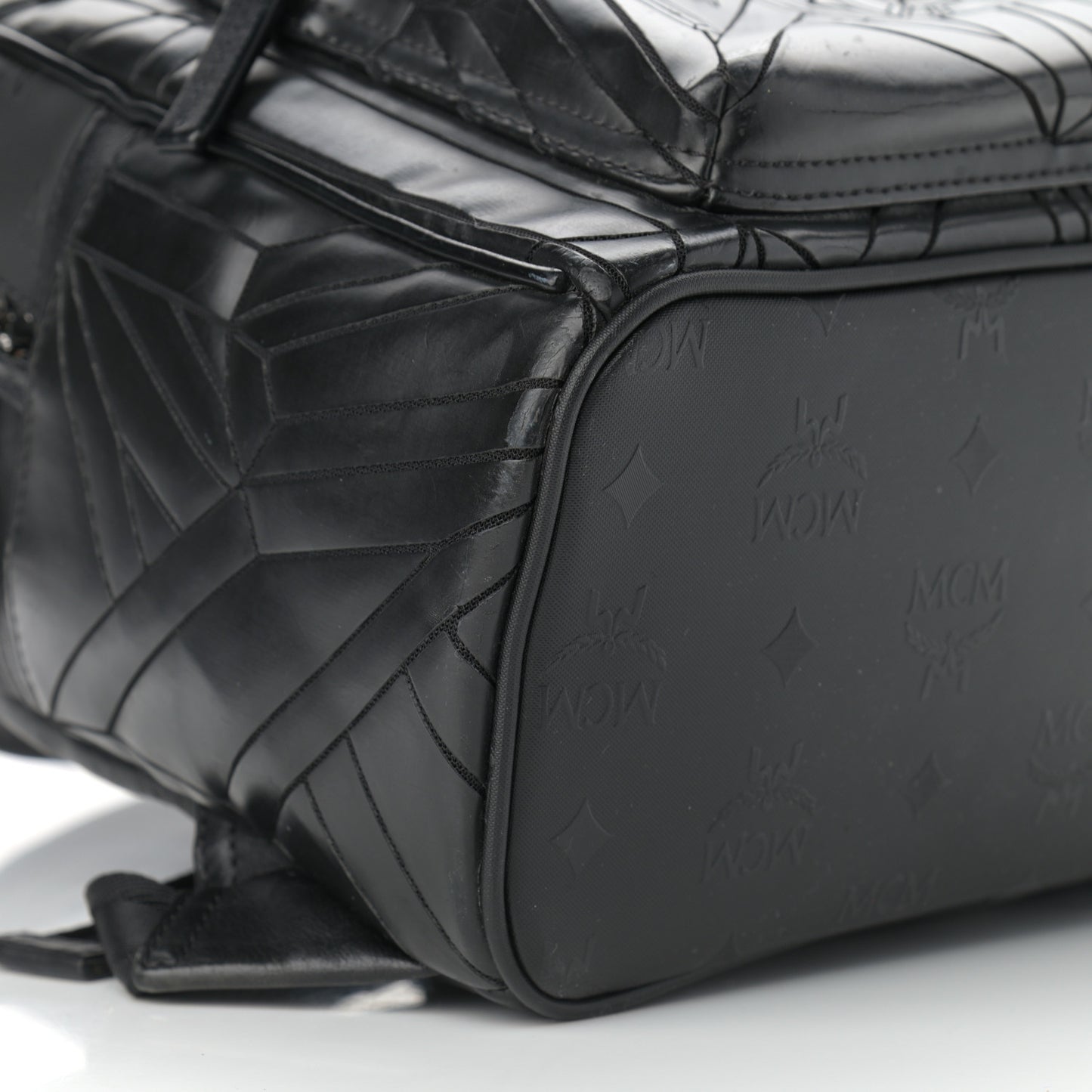 Calfskin Small Bionic Backpack Black